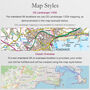 Where We Met Ordnance Survey Landranger Personalised Map Print Couples Valentines Gift, thumbnail 7 of 12