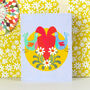 Love Birds Mini Greeting Card, thumbnail 4 of 5