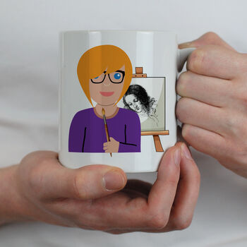 Personalised Hobby Mug Gift For Her, 2 of 12