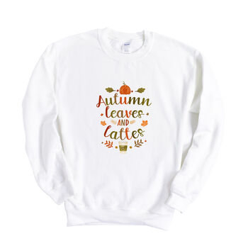 Autumn Leaves And Lattes Jumper, 5 of 5