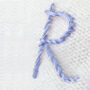 Cashmere 'Bunny' Baby Blanket With Personalised Name, thumbnail 8 of 12