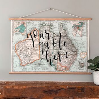 Personalised Map Of Australia, 3 of 9