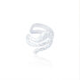 Sterling Silver Snake Ear Cuff, thumbnail 3 of 6