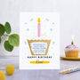 Personalised Birthday Cake Scratch Card, thumbnail 1 of 10