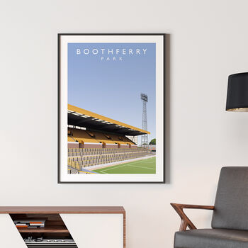Hull City Boothferry Park South Stand Poster, 3 of 8