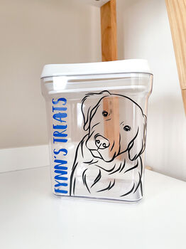 Personalised Dog Treat Box, 5 of 12