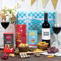 Happy Birthday Red Wine And Savoury Treats Gift Box, thumbnail 1 of 2