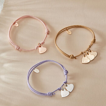 Personalised Heart Name Bracelet, 7 of 9