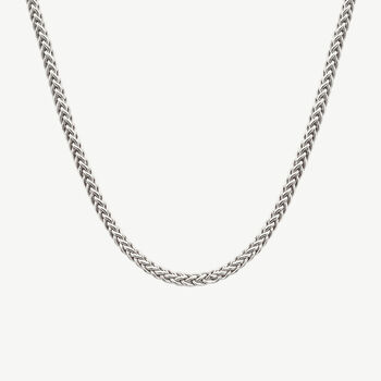 0.1cm,0.3cm Or 0.4cm Men’s Twisted Chain Necklace In Gold Or Silver, Christmas Jewellery Gift, 8 of 11