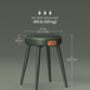 Set Of One/Two Dining Stools Synthetic Leather, thumbnail 11 of 12