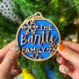 Family Christmas Tree Decoration With Personalised Name, thumbnail 1 of 3