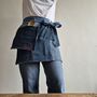 Reworked Denim Father's Day Apron, thumbnail 6 of 8