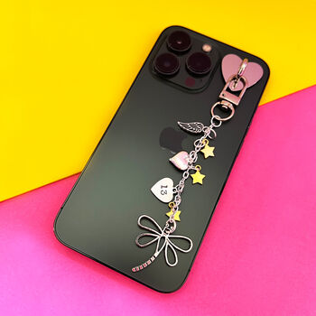 Personalised Dragonfly Tech Accessory Charm For Kindle, E Reader, Laptop And iPad, 5 of 7