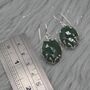 Green Aventurine Sterling Silver Earrings, thumbnail 4 of 6