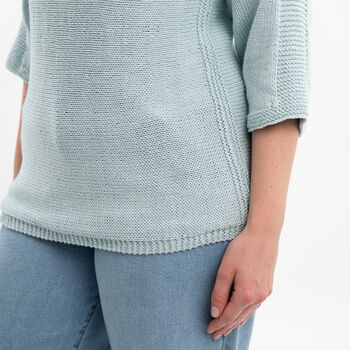 Cotton Spring Jumper Knitting Kit, 7 of 10