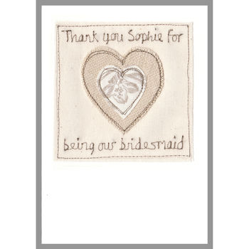 Personalised Thank You Card For Her, 10 of 12