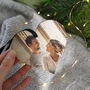 Couples Photo Wooden Heart Decoration, thumbnail 2 of 4
