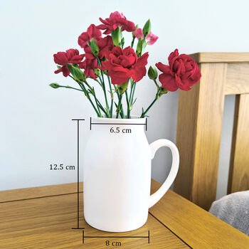 Personalised Robin Memorial Flower Vase, 9 of 9