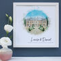 Personalised Wedding Venue Watercolour Framed Print, thumbnail 6 of 12