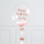 Personalised Princess Bubble Balloon, thumbnail 1 of 2
