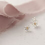 Daisy Sterling Silver Studs, thumbnail 6 of 12