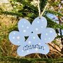 Personalised Dog Cat Paw Christmas Tree Decoration, thumbnail 3 of 10