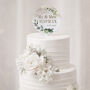 Personalised Wedding Keepsake Cake Topper, thumbnail 3 of 5