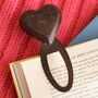 Personalised Iron Heart Page Clip Bookmark, thumbnail 3 of 7