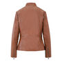 Luxury Sheepskin Leather Biker Jacket Woman's, thumbnail 11 of 12