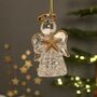 Hanging Fancy Dress Angel Decoration, thumbnail 2 of 3