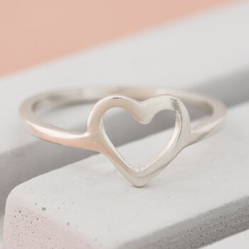 Sterling Silver Shape Rings, 4 of 12
