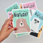'Have A Beary Happy Birthday' Card For Kids, thumbnail 2 of 2