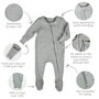 Easter Personalised Baby Zip Sleepsuit | Newborn Essentials Design #E3, thumbnail 6 of 9