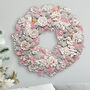 Heather Pink Pine Cone Christmas Garland, thumbnail 6 of 6