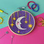 'Celestial' Mini Embroidery Craft Kit, thumbnail 1 of 3