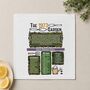 Personalised Handkerchief Pair Gift For Gardeners All Years Available, thumbnail 3 of 9