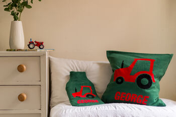Tractor Cushion Personalised, 5 of 5