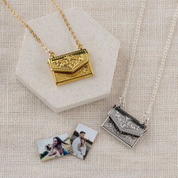 Personalised Mother's Day Envelope Photo Locket, 3 of 8