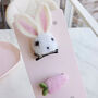 Set Of Two Bunny And Carrot Hair Clips, thumbnail 3 of 3
