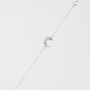 Silver Nightshade Moon Bracelet, thumbnail 4 of 9