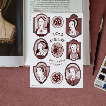 The Tudors Vinyl Sticker Sheet, 3 of 3