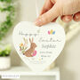 Personalised Easter Wooden Heart Decoration, thumbnail 5 of 6