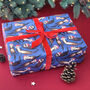 Otter Christmas Wrapping Paper, thumbnail 2 of 10