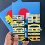 Dawson's Heights London Mini Greeting Cards. A6 Size, thumbnail 2 of 4