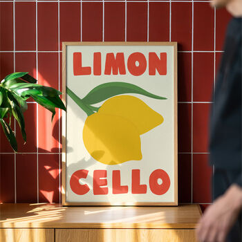 Limoncello Art Print, 4 of 7