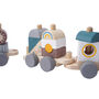 Little Tribe Wooden Stacking Train | Age One+, thumbnail 9 of 10