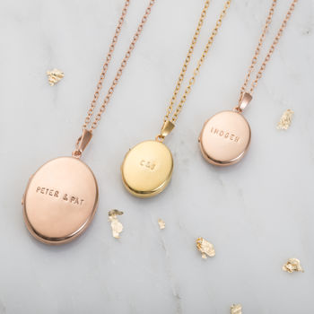 Personalised Message Locket Necklace, 6 of 10