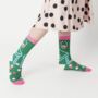 Milkshake Illustration Mid Calf Length Socks, thumbnail 3 of 3