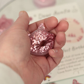 Personalised Purr Fect Birthday Resin Cat Pocket Hug In The Post, 5 of 5