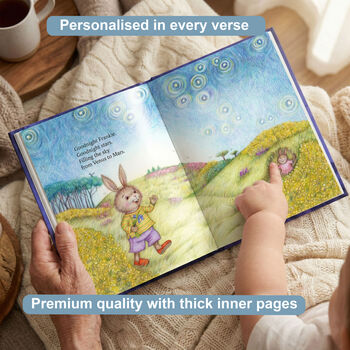Personalised Goodnight Sweet Dreams Bedtime Story Book, 8 of 12